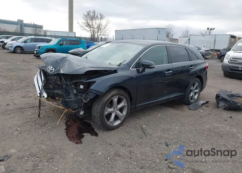 2013 Toyota Venza Limited V6 z USA, uszkodzony, nr VIN 4T3BK3BB5DU088564